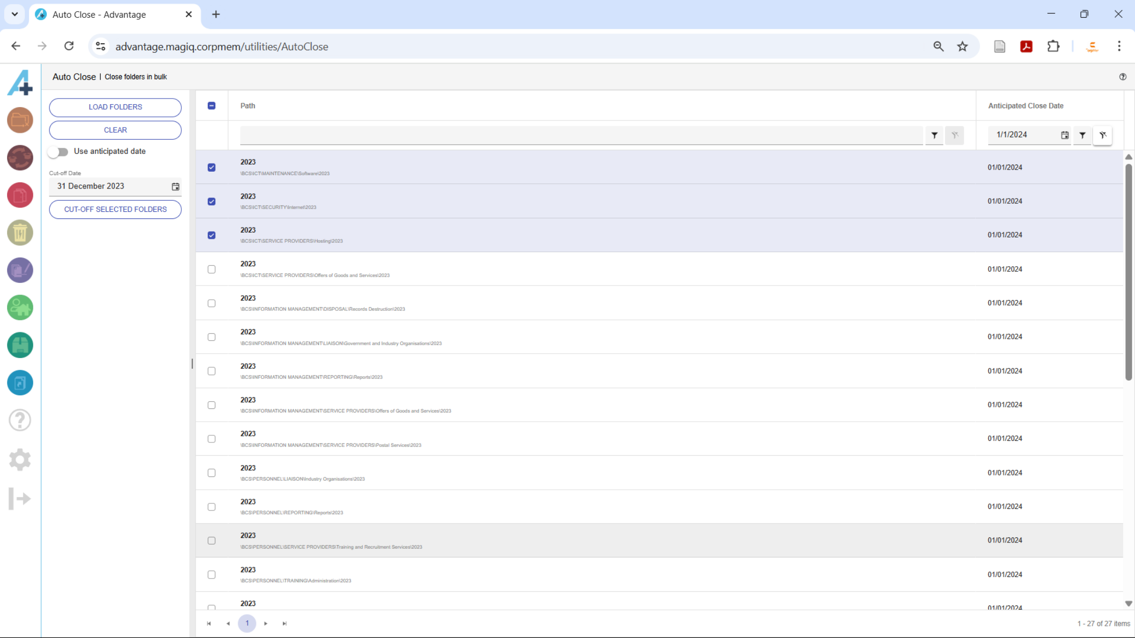 Don't Use Anticipated Date