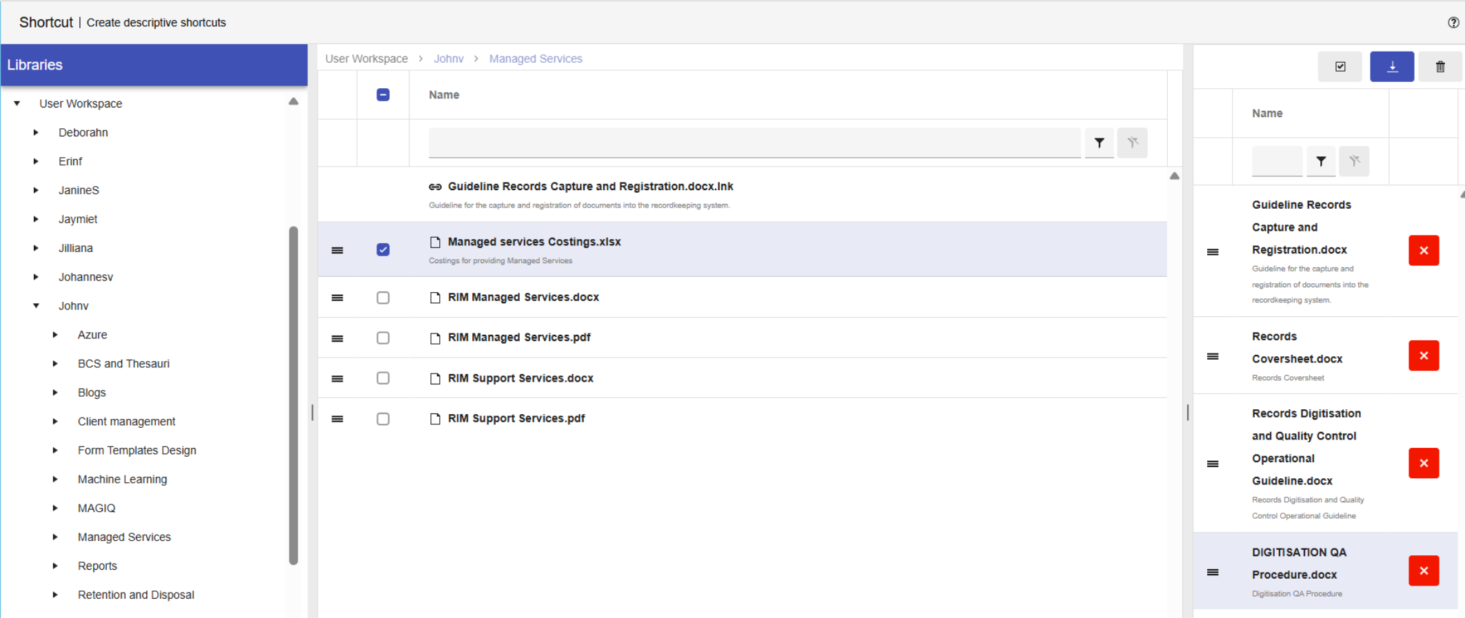 Shortcut Appears Shortcut Appears