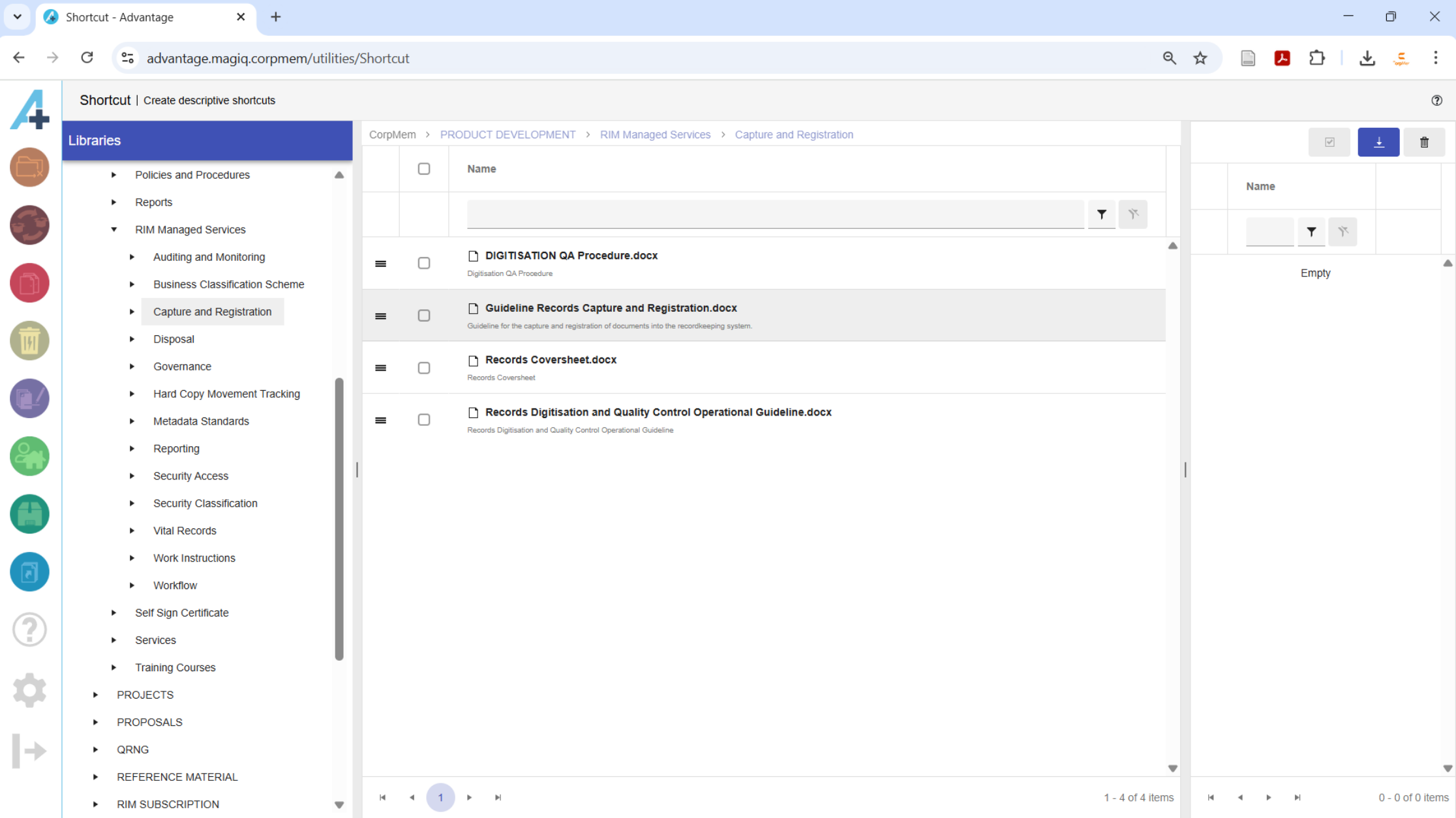 Navigate to Documents Navigate to Documents