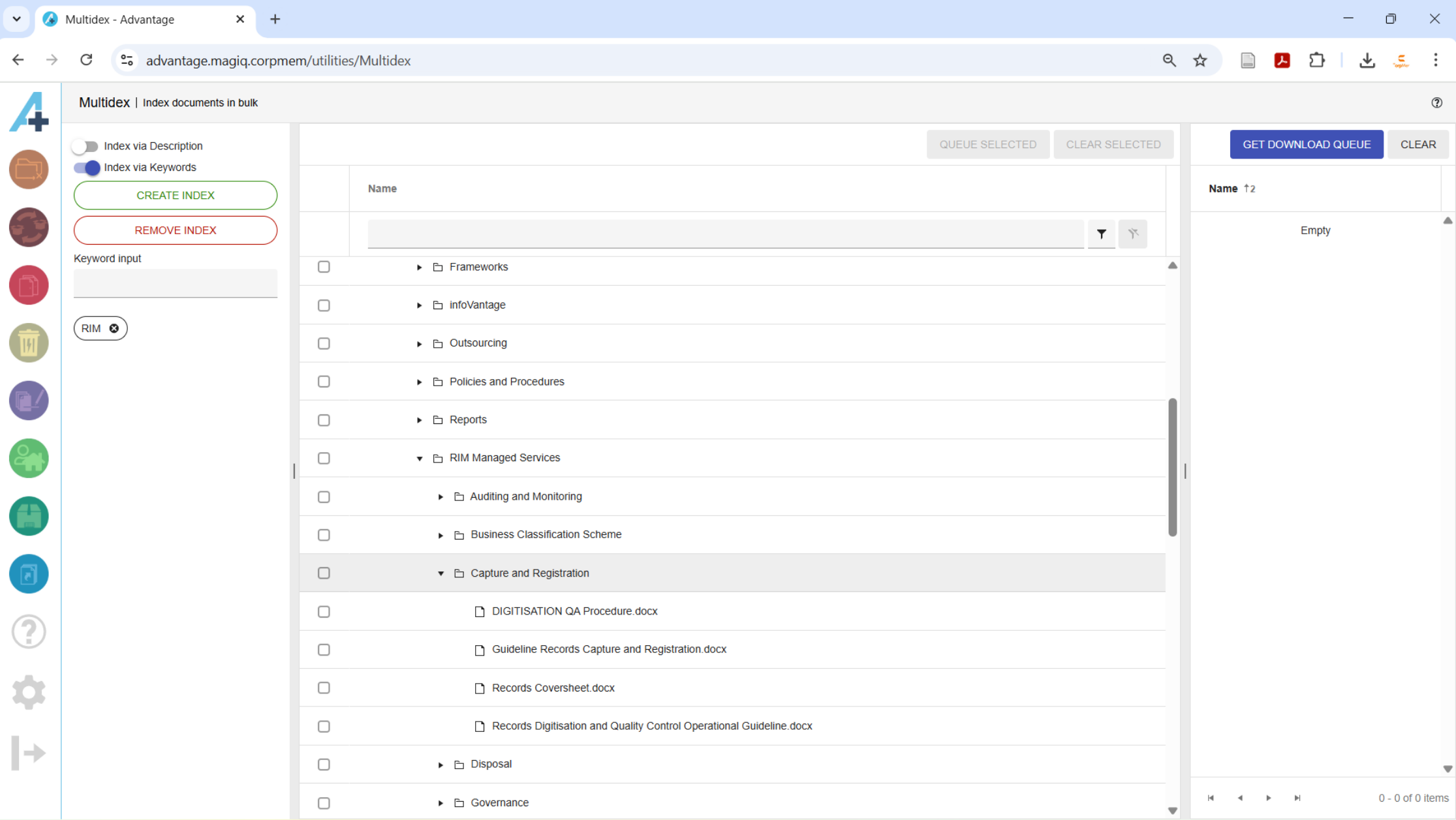 Navigate to Documents