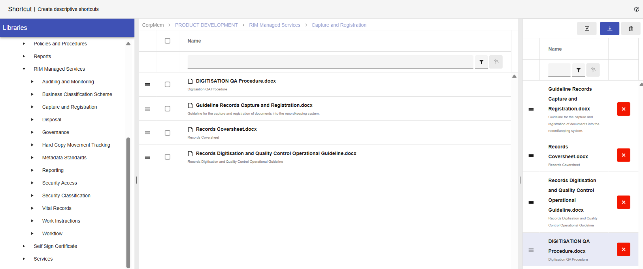 Release Multiple Document Release Multiple Document