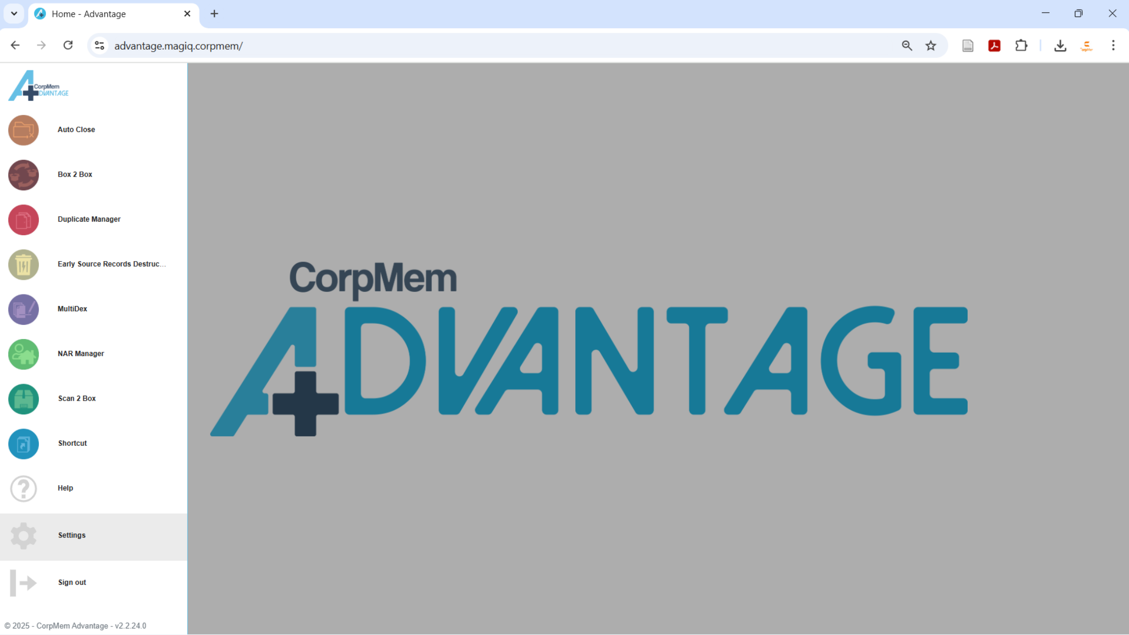 Select Settings Select Settings